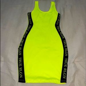 True Religion bodycon mini dress. Brand New.